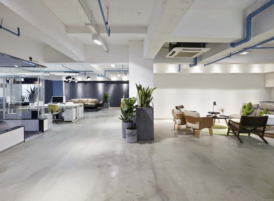 office space electrical lighting